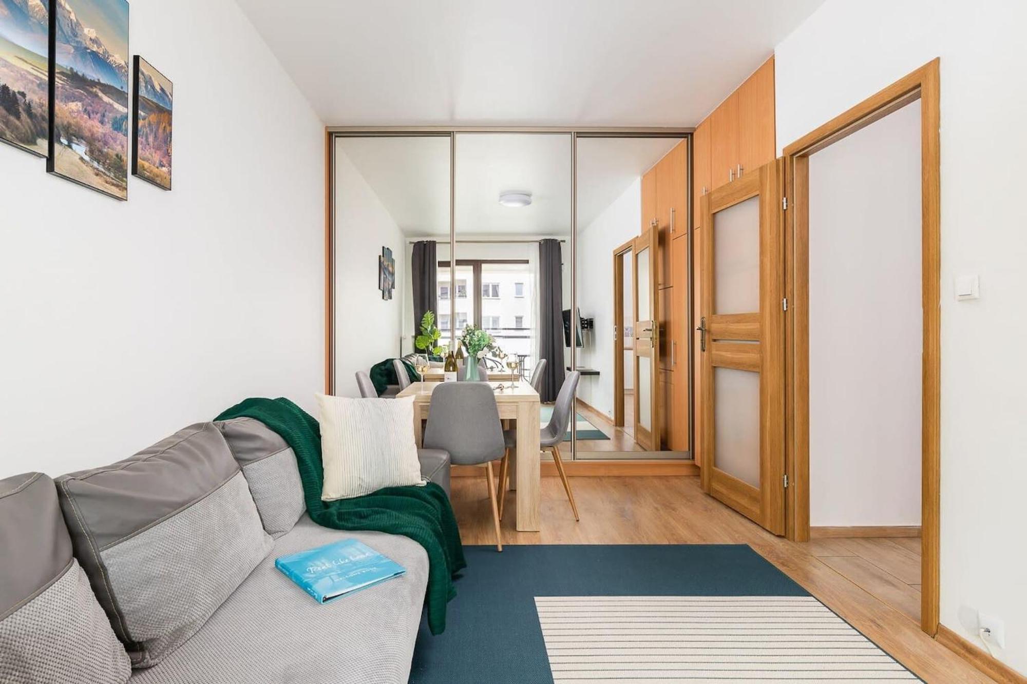 Burakowska 16 - Modern Apartment With Balcony Noclegi Renters Warschau Exterior foto